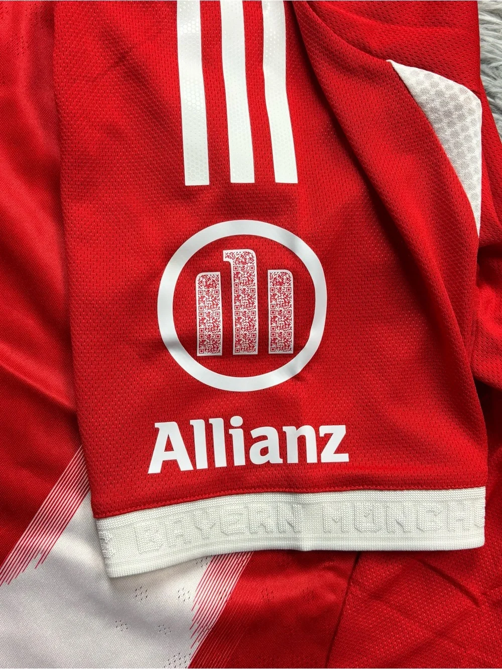 Adidas FC Bayern Munich 2025/26 Home Authentic Jersey